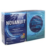 Sanofi Aventis Novanuit Triple Action 2 X 30 Caps Plant Extracts - £39.83 GBP