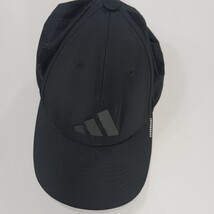 Adidas Aeroready RN#90288 A-Flex Men Back Fitted Black Baseball Cap Hat Size S/M image 9