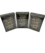 Hallmark Christmas Holiday Cards Gold Foil Tassel Stars 12 Cards Ea 3 Bo... - $237.59 MXN