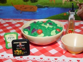 Our Generation Picnic Table Fun and Adventure Replacement Salad Apple Vinegar - £13.29 GBP