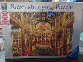 Ravensburger World of Words 1000 pc Jigsaw Puzzle 2013 Library Sally Smith - $18.50