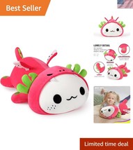 Kawaii 19&quot; Soft Axolotl Dragonfruit Plush – Perfect Gift for Kids &amp; Adults - $36.00
