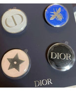 Christian Dior Pin badge Set of 4 Brooch Pins Novelty Logo Bee Star CD N... - $169.79 CAD