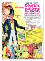 Purina Doctor Dolittle Adventure Set Mail-Away Vintage 1968 Print Magazi... - $9.70