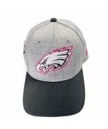 New Era Men&#39;s NFL Philadelphia Eagles Breast Cancer Gray/Pink Hat 39Thir... - $807.81 MXN