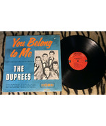 ♫ THE DUPREES ♫ YOU BELONG TO ME ♫ 1962 DEBUT 1ST PRESS COED LPC-905 R&amp;B... - £74.66 GBP