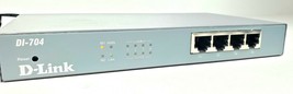 D-Link DI-704 Cable DSL Internet Gateway 4-Port 10/100 Switch w/ Power Cord - £13.94 GBP