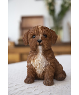 Pet Pals Puppy Statue Chocolate Cavapoo-Dog Statue, Garden Statue Decor,... - £25.94 GBP