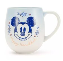 Disney New with Tags Happy Hanukkah Menorah Mickey Mouse Ceramic Coffee Mug - $47.49