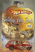 2009 Hot Wheels Holiday Hot Rods AUSTIN HEALEY Dark Red w/Gold 5 Spoke Wheels - £6.64 GBP
