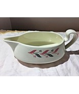 Vintage Homer Laughlin Made in USA M54N6 Pink Gray Berries Leaf Gravy Bo... - $6.88