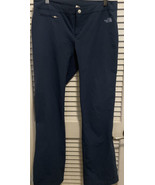 The North Face Womens Apex Soft Shell Pant 6 Blue Stretch Hiking Trekking - $47.37 CAD