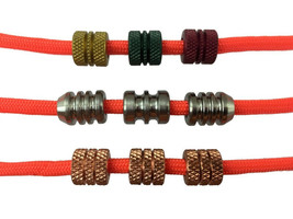 Copper Maratac County Comm Cord Clutches EDC Knife Beads - £22.49 GBP