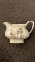 W. S. George  White 185a Canarytone Spring Floral Creamer  Pre-owned - $29.65