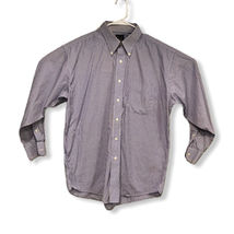 Jos. A. Bank Men's Long Sleeve Button Up Shirt Blue Stripped SIZE 16-32 - $9.93