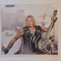 Motley Crue Vince Neil Signed 8x10 Photograph Autographed COA - £60.84 GBP