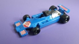 Vintage 70’s Unbranded Blue F1 Car “Tornado” Made In Hong Kong 1:64 Scale - $1.97