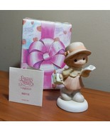 ENESCO 2000 Precious Moments Figurine &quot;THURSDAY&#39;S CHILD HAS FAR TO GO&quot;  ... - $339.28 MXN