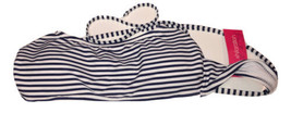 Xhilaration Blue Striped Pattern Size M (4-6) W/ Tags Swimsuit Top W/ Tags - £6.33 GBP