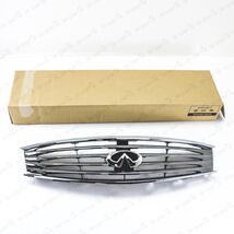 New Genuine OEM Infiniti 08-15 G37 Q60 Front Radiator Grille Chrome 6207... - $241.47