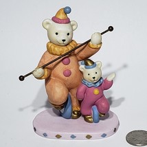 VTG Avon Circus Bears on Unicycles 4.5&quot; Figurine 1993 - £7.82 GBP