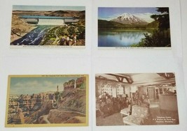 St. Helens Coulee FE Warren Bryce Postcards Photographs Set of 4 Vintage 1960s  - £3.73 GBP