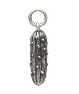 Sterling Silver Pickle Charm 19x5mm - $39.84 CAD