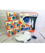 Tide Buzz Ultrasonic Stain Remover 5 Refills &amp; Extras Lot SR2000 Black &amp;... - £42.49 GBP