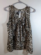 I.N. San Francisco Womens Sleeveless Tank Top Size XL Animal Print - $9.90