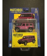 2024 MATCHBOX COLLECTORS’18 Pink JEEP WRANGLER JL 19/20 - €16,75 EUR