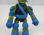 2013 TMNT Teenage Mutant Ninja Turtles Leonardo Blue Riot Gear Action Fi... - $3.87