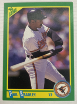 PHIL BRADLEY 1990 Score Baseball #24 Baltimore Orioles - £1.27 GBP