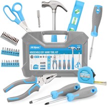 Hi Spec 42pc Blue DIY Tool Set. Home Office and College Dorm Small Tool Kit Box  - £47.60 GBP
