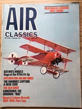 Air Classics Nov 1971, Satans Angels,The Sea Dart - $3.15