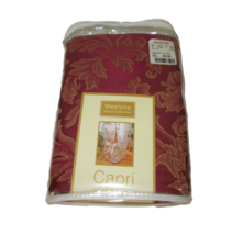 Westone Capri Damask Chair Cover Burgundy Fits Up To 42&quot; Armless Sealed - $9.89