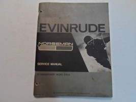 1972 Evinrude Norreno E1521 Servizio Riparazione Manuale 21HP Tinto Worn... - $49.95
