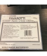 Luciano Pavarotti in Concert Rigoletto-La Traviata-La Boheme  CD - £3.88 GBP