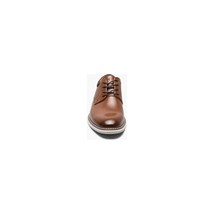 Nunn Bush Chase Plain Toe Oxford Dress Sneaker Shoes Cognac Multi 85048-229 image 8