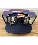 Vintage SnapBack Truckers Hat Cap Sunglasses Logo USA 1996 FosterGrant O... - £11.82 GBP