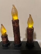Primitive new Nook Candle sitter with Timer - SALE image 3