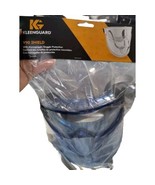 KLEENGUARD V90 PREMIUM FACE SHIELD W/ GOGGLE, BLUE FRAME, CLEAR LENS, AN... - £12.99 GBP