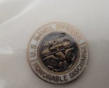 U.S. Navy Naval Reserve Honorable Discharge Lapel Button Pin Copper Tone... - $6.41