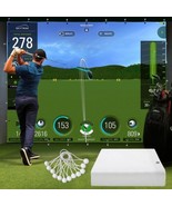 Golf Simulator Impact Screen for Golf Training Indoor/Outdoor | 8 Size O... - $11,631.43 MXN