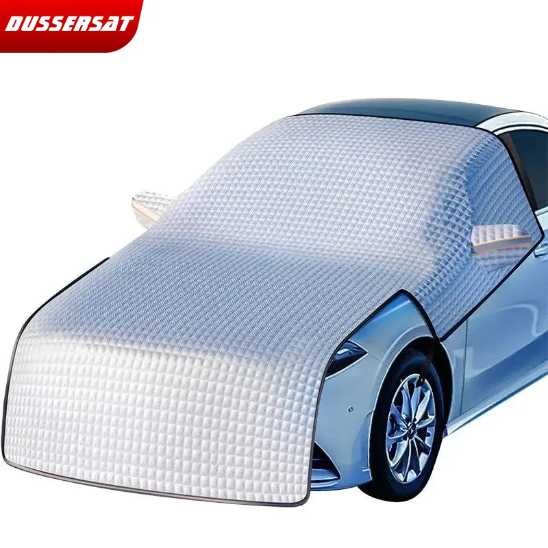 Sunshade Car Cover Waterproof Outdoor Now-proof Cover For Front Windshield Of - £36.85 GBP