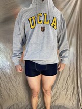 men&#39;s gray ucla bruins XL hoodie pullover OVB  - $25.30