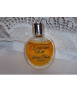 Vtg Christian Dior MISS DIOR Micro Mini Perfume Lay Down Splash Bottle 1... - £15.78 GBP