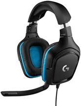 Logitech G432 Wired Gaming Headset, 7.1 Surround Sound, DTS Headphone:X 2.0, - £43.57 GBP