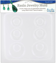 Resin Jewelry Reusable Plastic Earring Mold 6.5 X 7 Inches - $876.21 MXN