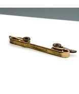 Antique Collar Stay Bar with Hinged Clips, Unique Gold Filled Dapper Gen... - £29.81 GBP