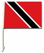 K&#39;s Novelties 12x18 Trinidad &amp; Tobago Country Car Vehicle 12&quot;x18&quot; Flag S... - $14.87 CAD